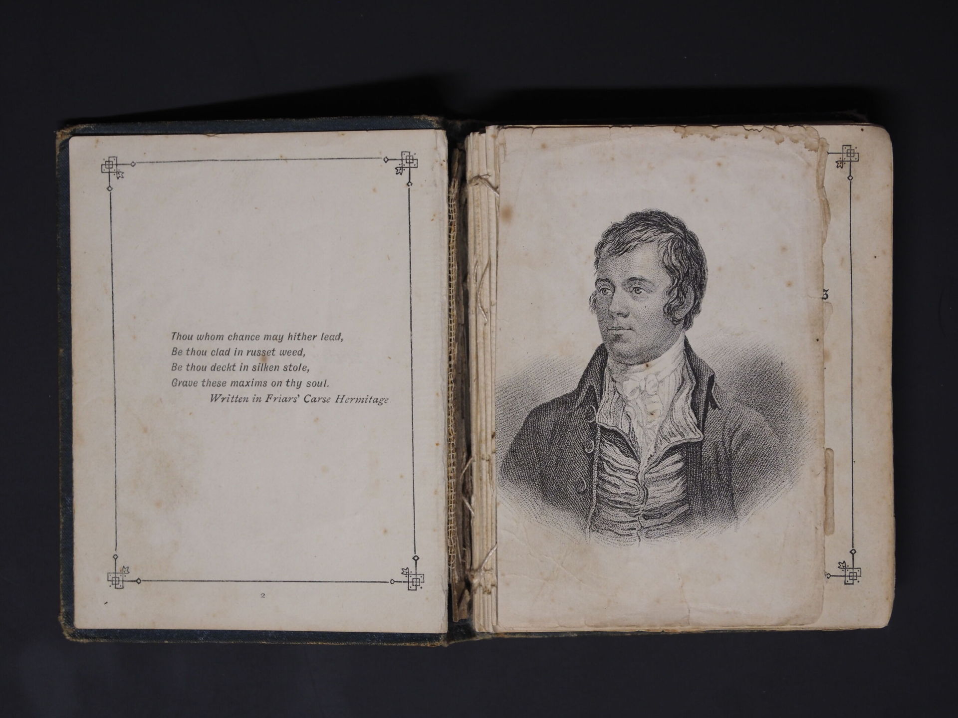 Thou whom chance may hither lead,