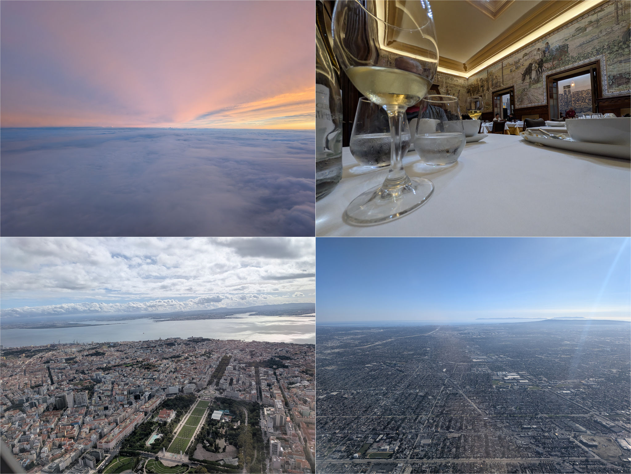  Gatwick to Lisbon to Los Angeles 