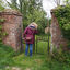  France, 20 Apr 2024  Entrance to the  Templeux-le-Guerard Communal Cemetery Extension .