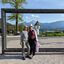  Austria, 12 Apr 2024  Erika and Lisa with the Faaker See in the background just outside Villach.