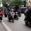 Hà Nội 2024 - Scooter and motorbike traffic on Hàng Bông Street in the Old Quarter.