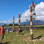 Aotearoa New Zealand 2024 - woodchopping competition at the Buller Agricultural and Pastoral Show 2024.