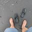 French Polynesia 2024 - Black sand beach at Puna'auia. Tahiti is a high island, formed from a volcanic uplift.