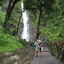 French Polynesia 2024 - Quick smooch at the Fa'aruma'i Waterfalls.