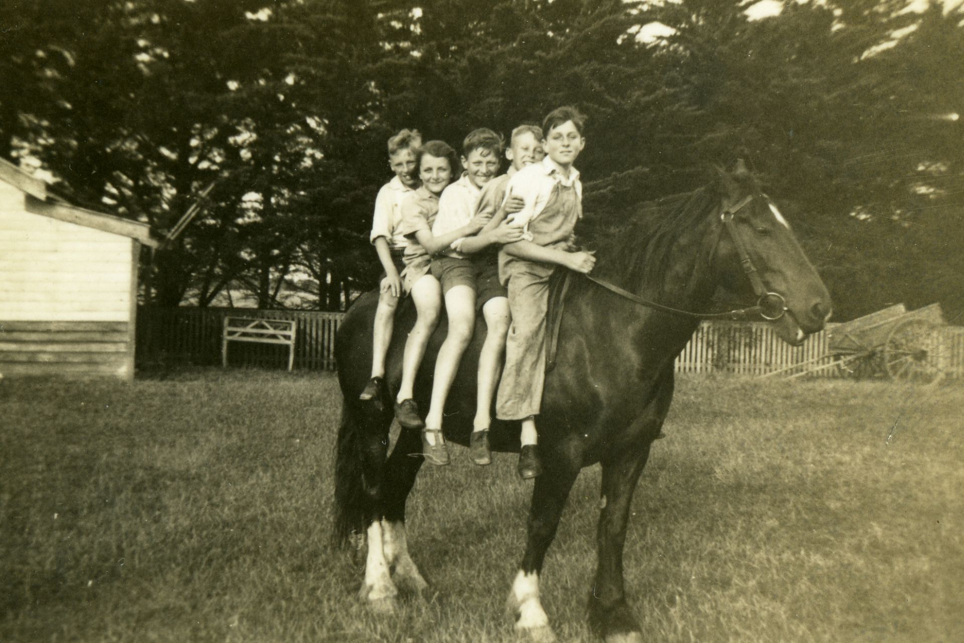 John Bessell, Jill (my Mum) and Barrie Ellis, Geoff Bessell, Don Ellis.