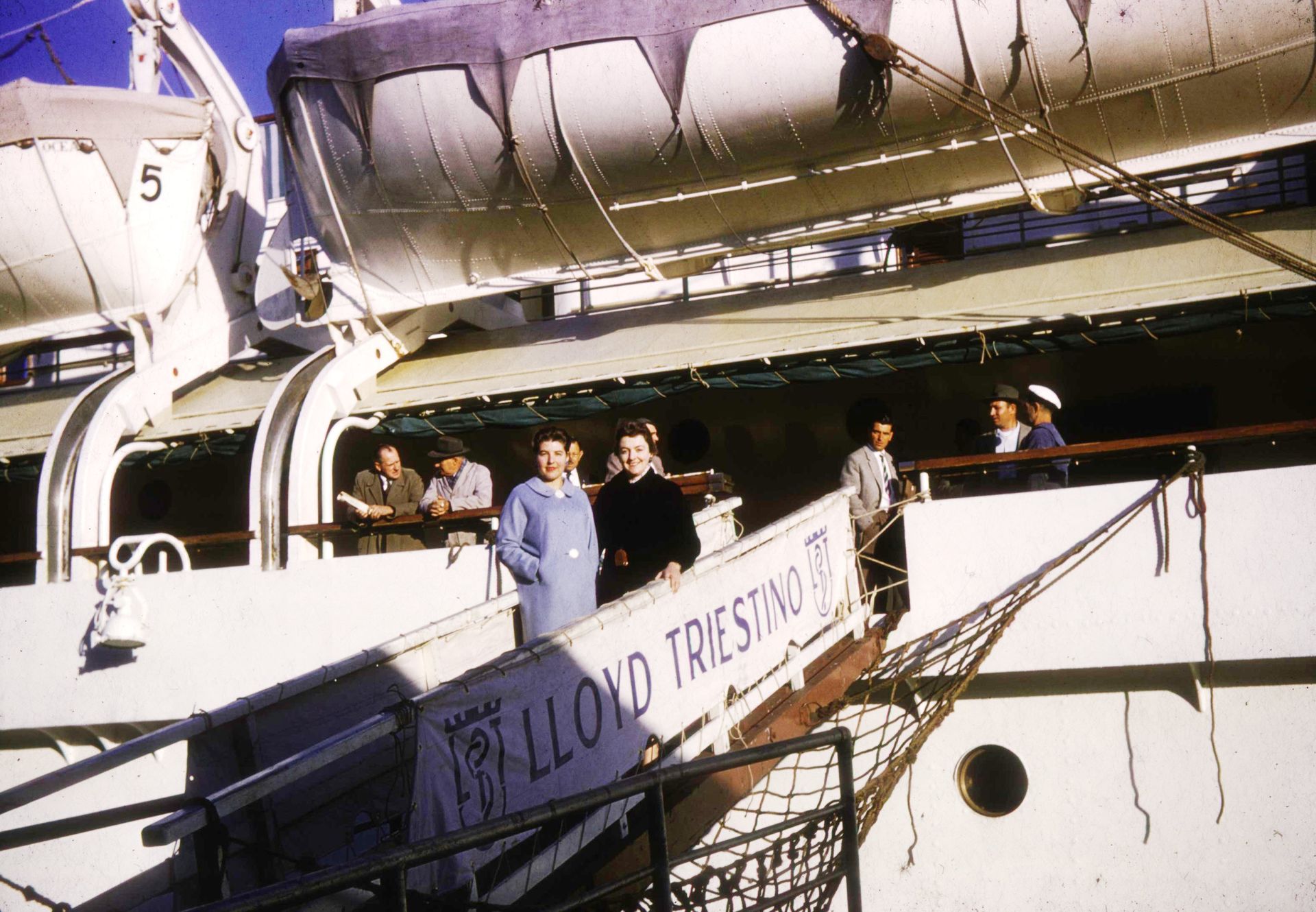 Mum and Faye during their New Zealand trip.