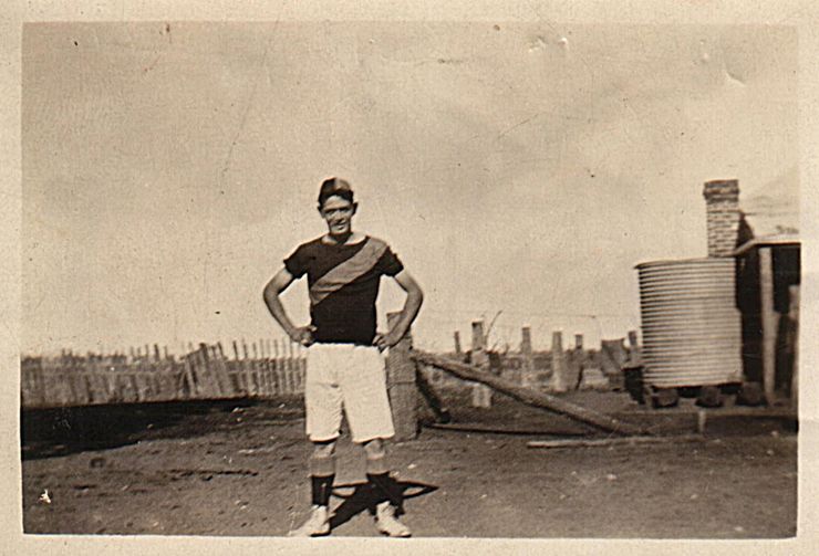 Grandpa (Norman McLean Campbell), 17 years old.